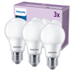 Set mit 3x E27 A60 LED-Lampe 8W = 60W 806lm 2700K Warm 150° PHILIPS