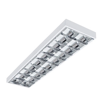 LED T8 120x30cm G13 Rechteckige Anbauleuchte Weiß Kanlux