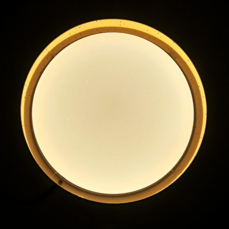 Deckenleuchte LED PLAFON Lampe TULUZA 24W 2600lm 4000K 40cm Taupe GOLDLUX (Polux)