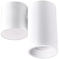 HOBRO GU10 Aufbau-Deckenleuchte Tube Spot beweglich weiß GOLDLUX (Polux)