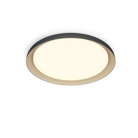 LED Plafond Deckenleuchte 10W 1850lm 2700K SceneSwitch Schwarz Pebblo Ultra Efficient Philips