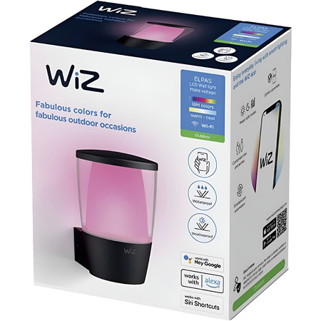 LED-Wandleuchte für den Außenbereich 8.5W RGB SMART WiFi WiZ