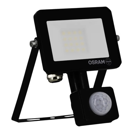 LED-Strahler Halogen-Außenstrahler 10W 4000K 900lm IP65 mit Bewegungs- und Dämmerungssensor FLOODLIGHT LUX OSRAM