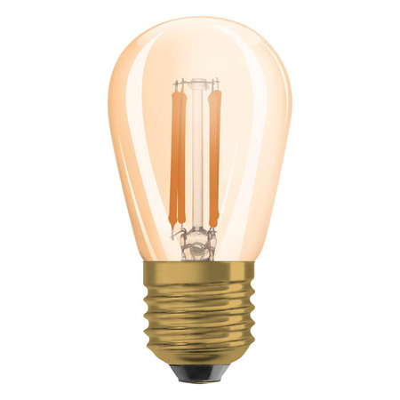 Dekorative Leuchtmittel E27 ST45 4,8W = 33W 360lm 2200K Warm 320° Filament dimmbar OSRAM Vintage 1906