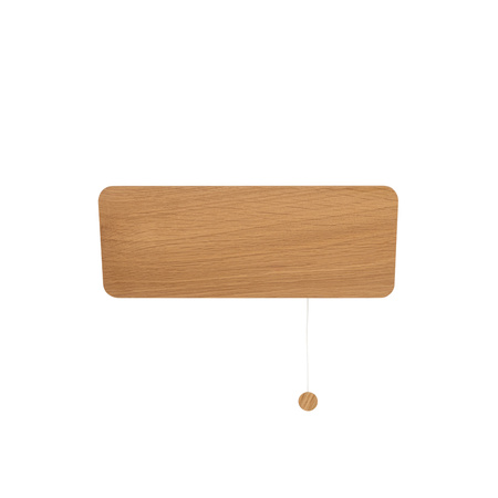 OSLO 9700 Nowodvorski Holzwandleuchte E14 Holz + Stahl Minimalistische Wandleuchte