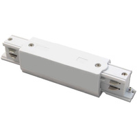 Gerader Verbinder für Dreiphasen-Sammelschienen weiß