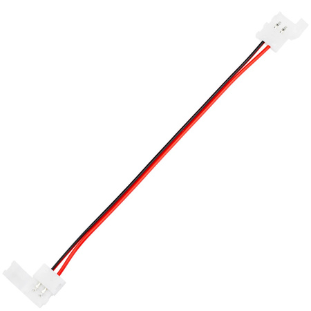 2PIN LED-Streifenanschluss 2-seitige Verriegelung mit 8-mm-Kabel
