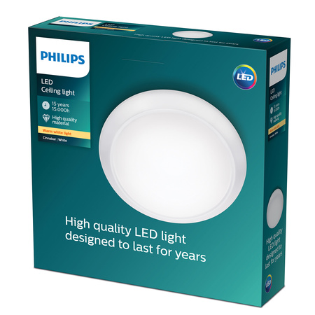 LED Plafond Aufputz CINNABAR 17W 2700K 32cm PHILIPS