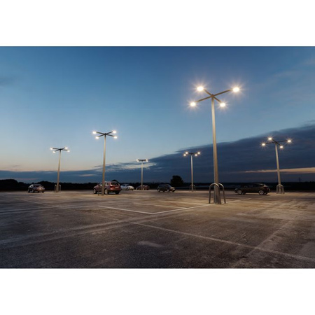 LED-Straßenlampe QR 50W IP65 5000K 5000lm Grau