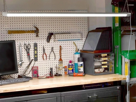 LED-Linienanbauleuchte 18W 6500K Kalt 120° Weiß 60cm Masterled