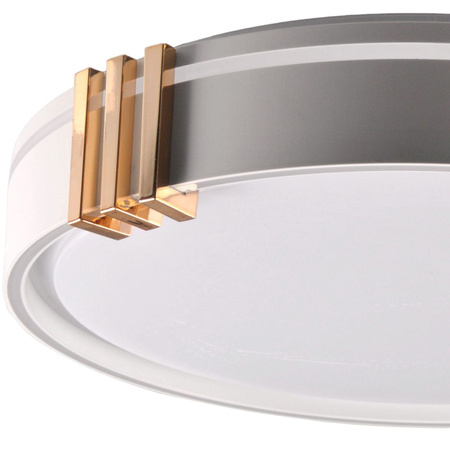 LED Plafond Deckenleuchte 72W 8000lm CCT 120° Weiß Grau IP44 Pilot Dimmbar Arletta Sanico Goldlux
