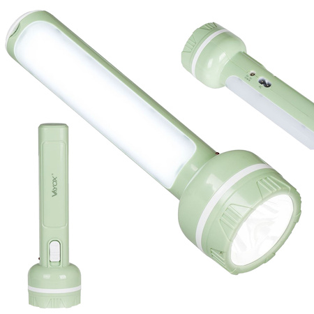 Wiederaufladbare LED-Taschenlampe Classic 1W 330lm Handlampe Leistungsstarkes Seitenlicht VA0063 VAYOX