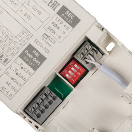 LED-Treiber-Netzteil 26.3W 0.7A Dimmbar Weiß TIBERI KANLUX