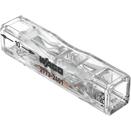 Installationsverbinder Schnellverbinder 2773-2401 Durchgangsloch 2x4mm WAGO