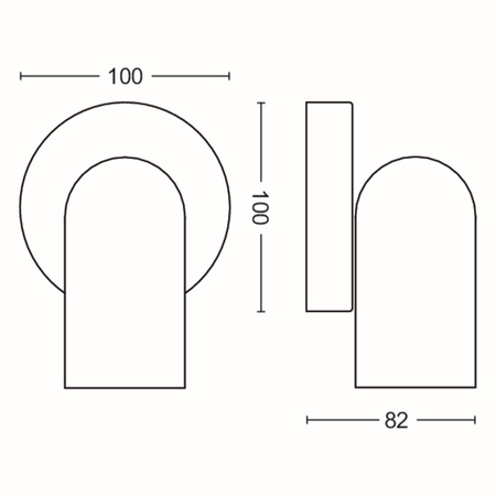 LED PONGEE GU10 Reflektor-Deckenleuchte Beweglich Weiß PHILIPS