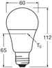 LED-Lampe A60 E27 6,5W = 45W 600lm 2700K Warm 200° STAR CLASSIC Osram