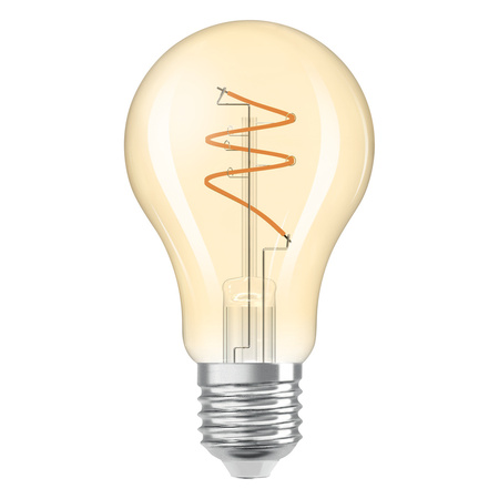 Dekorative LED-Lampe A60 E27 4.9W = 40W 470lm 2200K Warm CRI90 300° Vintage 1906 Osram