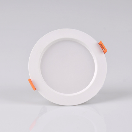 Set mit 3 x runden LED-Einbauleuchten MIRO Weiß 6W 400lm 3000K GOLDLUX (Polux)