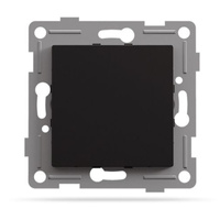 Abdeckung für Schaltsteckdosenrahmen Schwarz BINERA VIDEX