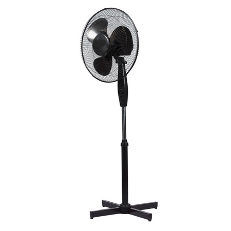 Bodenventilator Standventilator Umwälzpumpe 40W Schwarz Leiser Raumventilator