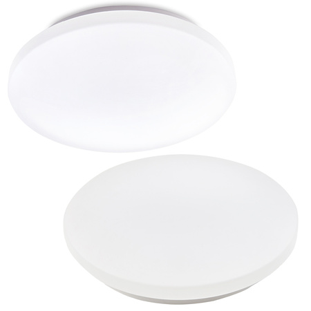 LED-Aufbauleuchte für Badezimmer 13W 4000K IP44 mit SOFI LX-Bewegungsmelder Weiß 28 cm