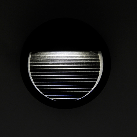 LED-Gartenanbau-Treppenleuchte 3W 60lm IP44 4000K grau Q8 GOLDLUX (Polux)