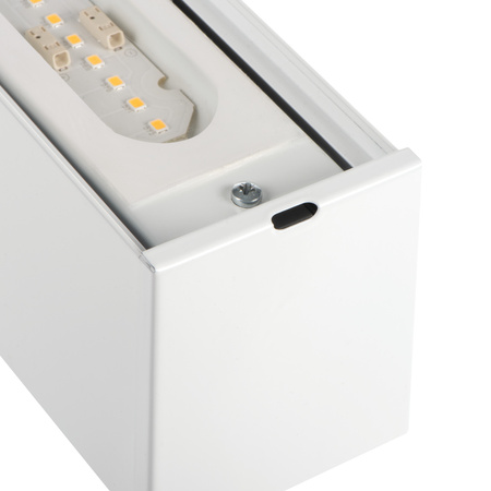 LED-Deckenleuchte 54W 180cm 7050lm 4000K Neutral 95° IP54 Anbaumontage Schwarz KANLUX