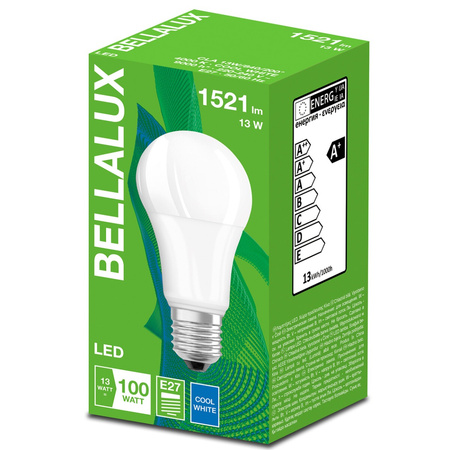 LED-Lampe E27 A60 13W = 100W 1521lm 4000K Neutral 200° BELLALUX