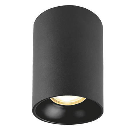 Leuchte Aufbauleuchte HALOGEN SPOT 1x GU10 Schwarz Videx