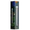 Garten Lichtmast 80cm IP54 3W 300lm 2700k Warm Silber LUKAS Videx