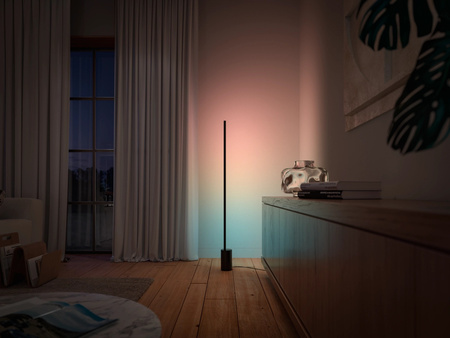SIGNE GRADIENT LED Stehleuchte SchwarzEU/UK 29W CCT RGB PHILIPS HUE Bluetooth Zigbee
