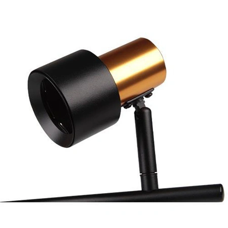 Wandleuchte Deckenleuchte Spot Strahler Schwarz Gold LED Beweglich GU10 35W