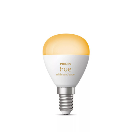 LED-Glühbirne E14 P45 5.1W CCT PHILIPS HUE White Ambiance Bluetooth Zigbee