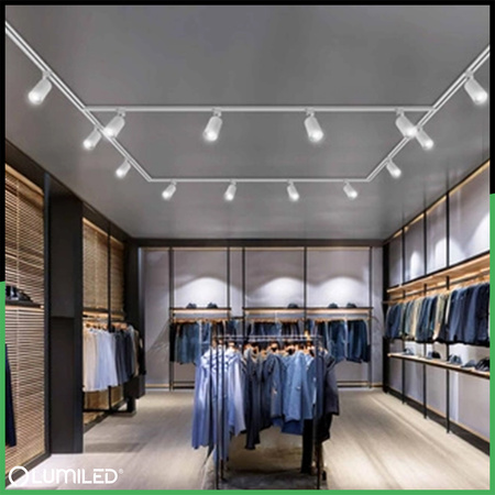 Dreifach-T-Verbinder weiß für einphasige Sammelschienen – Sammelschienen