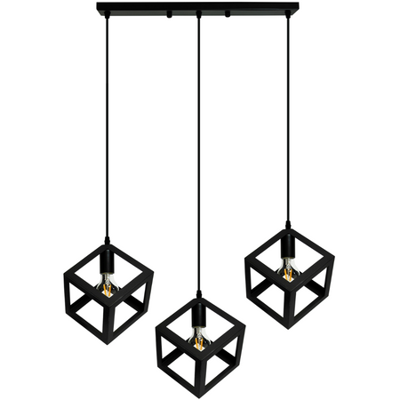 SCHWEDEN DECKENHÄNGELAMPE 3xE27 GOLDLUX (Polux)