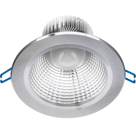 Deckenleuchte 12W Einbau-LED-DOWNLIGHT DEEP Rund 4000K 960lm Silber