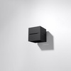 Wandleuchte LOBO G9 Cube Up-Down Modern Schwarz SOLLUX