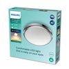 Plafond LED-Anbauleuchte DORIS 6W 2700K IP44 22cm Chrom PHILIPS