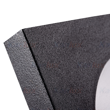 Deckenleuchte Einbau HALOGEN Fest GU10 Gx5,3 Quadratisch schwarz IP44 für das FLINI Kanlux Badezimmer