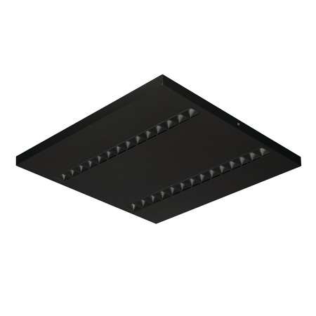 LED-Panel-Deckenleuchte 31W 60x60cm 3850lm 4000lm Neutral 90° Anbau Schwarz Kanlux