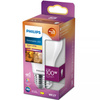 LED Lampe E27 A60 10,5 W = 100 W, 1521 lm, 2700 warmes Filament, milchig, PHILIPS, dimmbar