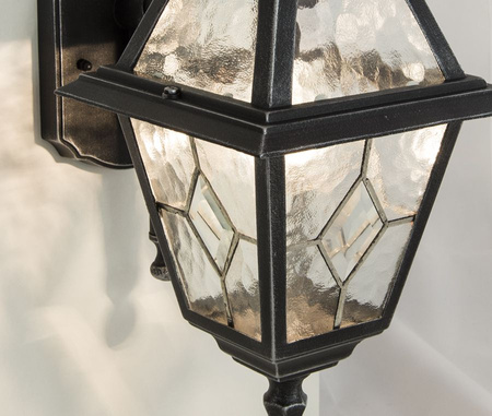 Außengartenlampe Elevation LED-WANDLAMPE Buntglas K 3012/1/N E27 Su-Ma