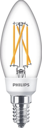 LED-Kerzenlampe E14 B35 5W = 40W 470lm 2700 warmes Filament PHILIPS dimmbar