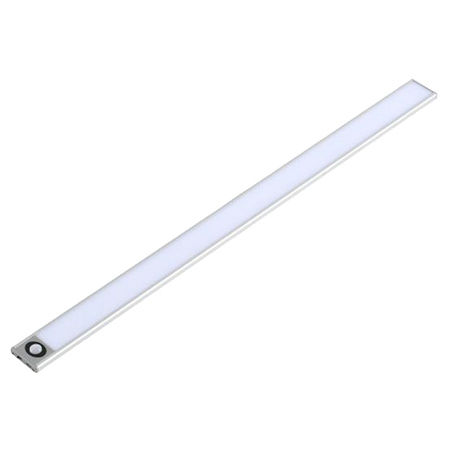 LED-Unterbauleuchte selbstklebende Möbelleiste 2W 4500K 40cm mit Bewegungsmelder silberfarben