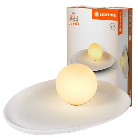 Tischlampe Schreibtisch Leuchte Stehend Dekorativ G9 Weiß USB-C Dekor Ledvance