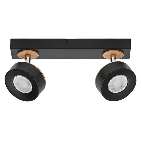 LED-Decken-Wandleuchte Wandmontage-Aufbauleuchte 9.6W 615lm CCT Dekorativer Schwarzer Spot Pluto Ledvance