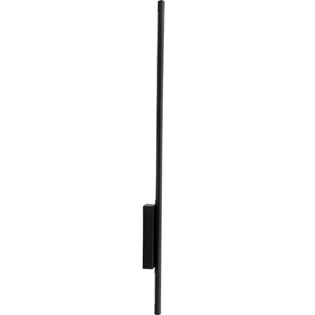 LED-Wandleuchte LUNA BLACK Metall 90cm moderner Stil IP54