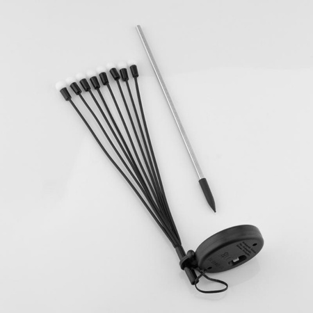 Solar-LED-Lampe, Solar Gartenleuchten Dandelion-Design-Kugelleuchte IP44 3000K 70cm TULIO LUMILED