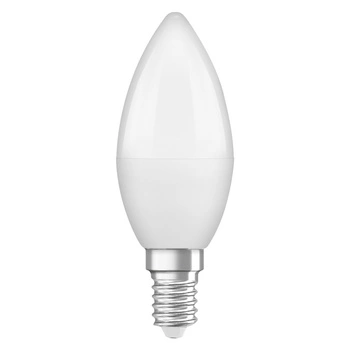 LED Leuchtmittel E14 B35 4,9W = 40W 470lm 6500K Kalt 200° OSRAM STAR