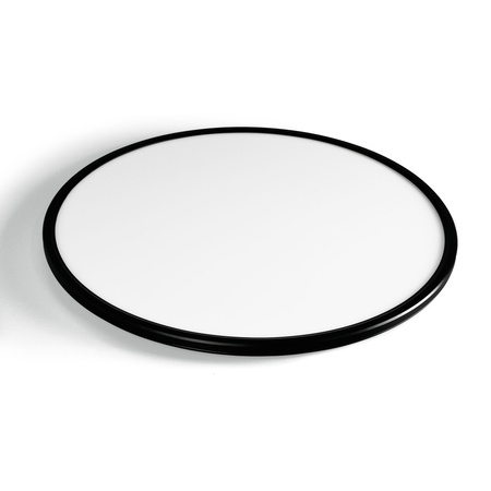 LED-Gartenanbauleuchte 44W 4800lm 4000-6500K CCT 140° Rund IP54 Schwarz Videx